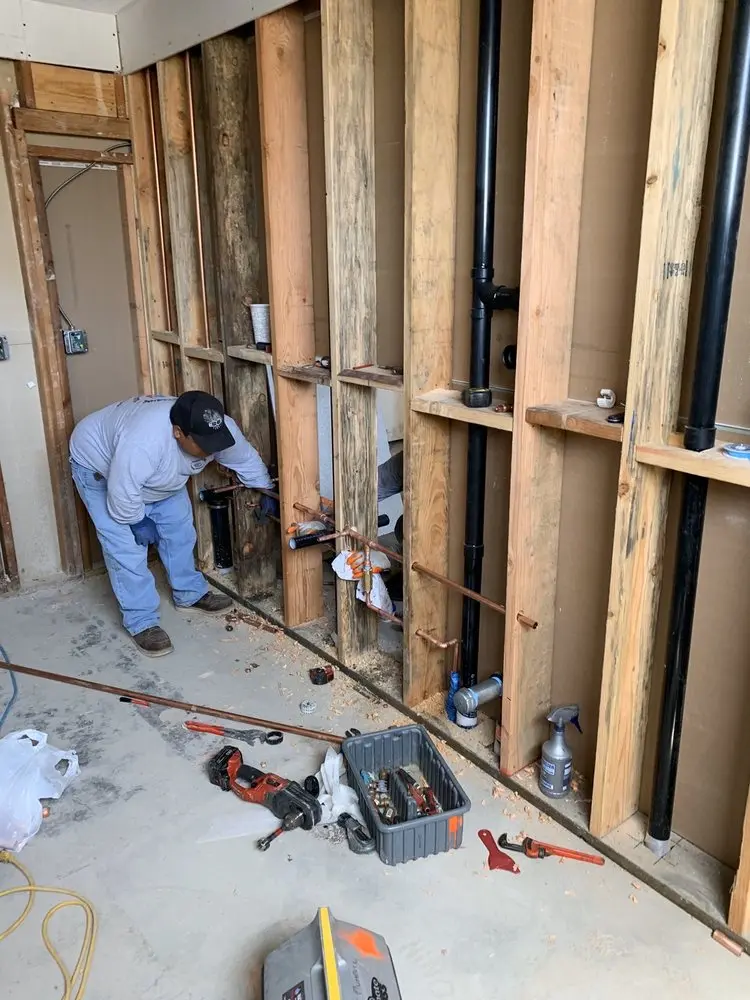 Commercial rough-in plumbing for Gas Line Repair in Beverly Forest